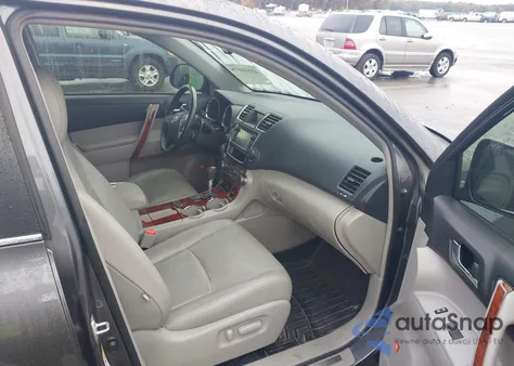 2013 Toyota Highlander Limited V6 from USA, damaged, VIN 5TDYK3EH9DS133355